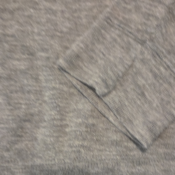 Abercrombie & Fitch Men's Gray Zip-Up Sweater - Picture 3 of 4